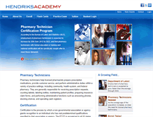 Tablet Screenshot of pharmacytech.org